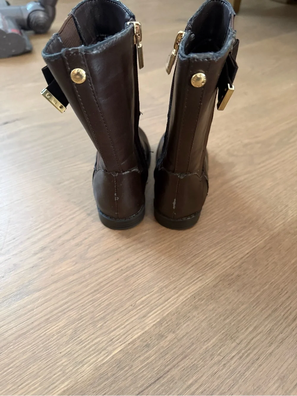 Michael Kors Kids Brown Mid-Calf Boots - Stylish Pull-On Design
